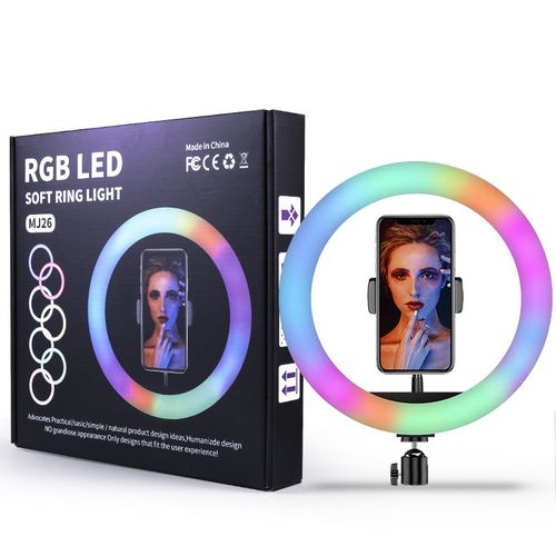 Ring light, lumière RGB, éclairage annulaire pour photographie
 Fiche Technique et Prix au Maroc