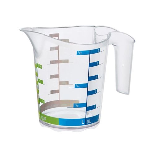 Tasse à mesurer échelle Outil de mesure transparent 500ml & 500g Unité ml/Gr/Cup
 Fiche Technique et Prix au Maroc