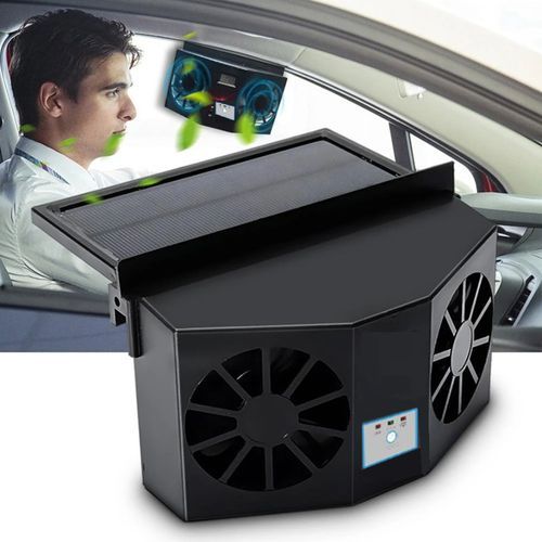 Ventilateur d'échappement de voiture à double charge solaire/USB
 Fiche Technique et Prix au Maroc
