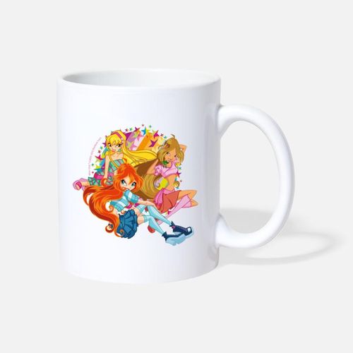 Winx Club Bloom Stella Et Flora Rond, Tasse cadeau de café - Mug
 Fiche Technique et Prix au Maroc