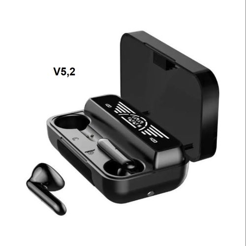 écouteurs bluetooth V5.2 sans fil avec étui de chargement équipé d'un écran LED
 Fiche Technique et Prix au Maroc