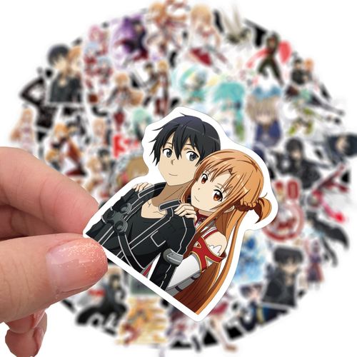 stickers Japan Anime SwordArt Online Laptop Suitcase Luggage Skateboard Guitar Cartoon LOT/30 pcs
 Fiche Technique et Prix au Maroc