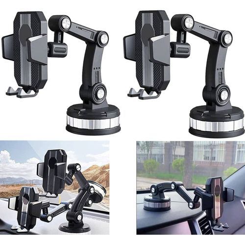 support de téléphone voiture multifonctionnel solide rotatif à 360 degrés
 Fiche Technique et Prix au Maroc