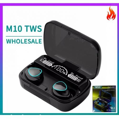 Écouteurs sans fil Bluetooth 5.1 M10 TWS oreillettes stéréo étanches
 Fiche Technique et Prix au Maroc