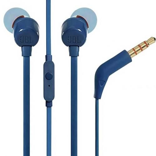 JBL Tune 110 Écouteurs intra-auriculaires filaires avec micro Blue
 Fiche Technique et Prix au Maroc