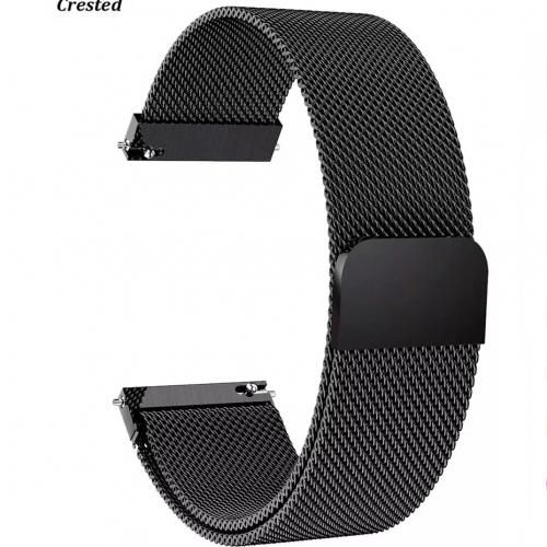 Bracelet Metal Milanaise en Acier Inoxydable, Compatible avec toutes les montres de 22mm
 Fiche Technique et Prix au Maroc