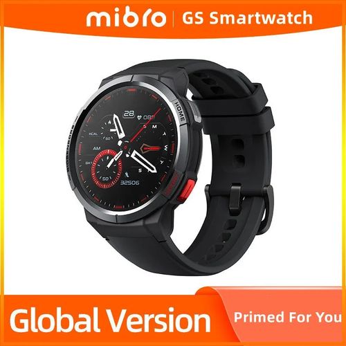 Mibro GS – montre connectée pour hommes et femmes, Écran AMOLED 1.43P, GPS, Étanche
 Fiche Technique et Prix au Maroc