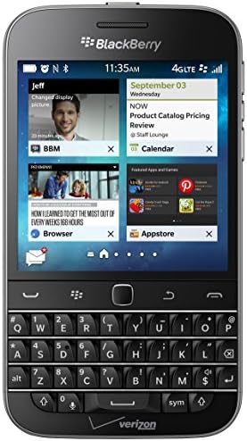 BlackBerry Classic Q20 VERIZON - SQC100-5 Dual Core 3.5 Unlocked 16GB ROM Single SIM Smartphone (No Primary Camera. Only Secondary) Fiche Technique et Prix au Maroc