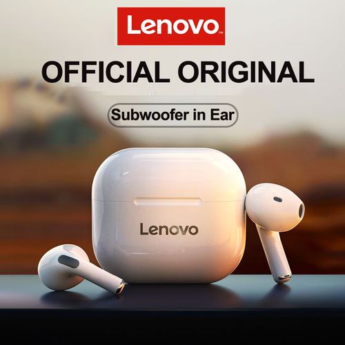 Lenovo Wireless Waterproof Earphone headset ecouteurs sans fil bluetooth-Blanc
 Fiche Technique et Prix au Maroc