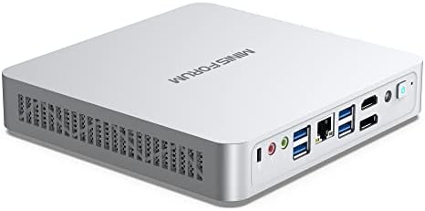 Minisforum EliteMini TH80 Mini PC Intel Core i7-11800H, 16Go de RAM 512Go PCIe SSD Ordinateur de Bureau, Wi-FI 6E/BT5.2, USB-C, HDMI, DisplayPort, RJ45 2.5G, Slot PCIe 4.0, 5X Port USB Fiche Technique et Prix au Maroc