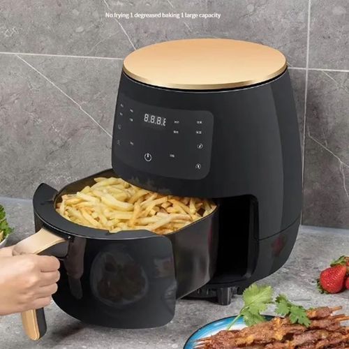 Robolux Friteuse sans huile XXL - Air fryer tactile - 6L - 1800Watts - 6 programmes
 Fiche Technique et Prix au Maroc