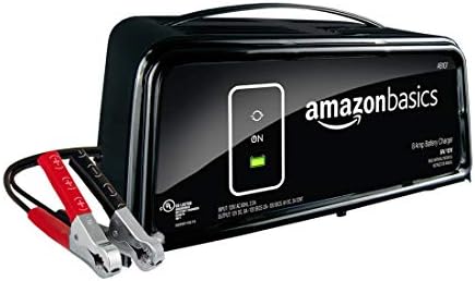 Amazon Basics Chargeur de batterie 8 A pour batteries 6 V et 12 V avec démarrage automatique et protection contre l'inversion
 Fiche Technique et Prix au Maroc