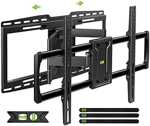 USX MOUNT Support mural coulissant pour TV de 32 à 90", support TV articulé pouvant supporter jusqu'à 150 lb, support TV pivotant, extensible et inclinable, VESA maximum 600 x 400 mm, goujons de 40,6 cm, 45,7 cm, 61 cm
Avis, Fiche Technique et Prix au Maroc