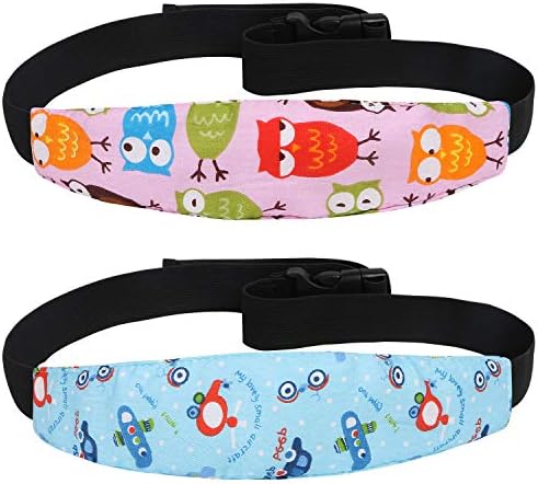URAQT Holder pour Enfants, Bandeau Voiture pour Enfant, Cale Tete Enfant Voiture Réglable Tête Fixation Holder pour Enfants, Protéger Cou/Epaules,2 PCS Fiche Technique et Prix au Maroc
