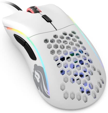 Glorious Gaming Mouse - Glorious Model D Honeycomb Mouse - Souris PC RVB Superlight - 68 g - Souris Filaire Blanc Mat
 Fiche Technique et Prix au Maroc