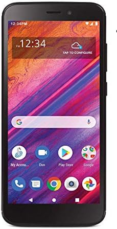 Total Wireless Blu View 1 4G LTE Prepaid Smartphone (Locked) - Black - 16GB - Sim Card Included - CDMA Fiche Technique et Prix au Maroc