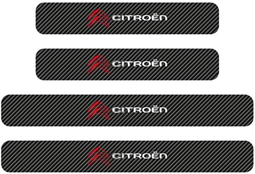 Fibre De Carbone Autocollants De Seuil De Porte De Voiture Pour citroen c4 c5 c3 berlingo c2 c1 saxo xsara, Anti-Rayures PéDale Threshold Bar Style DéCoratifs Accessoires Fiche Technique et Prix au Maroc