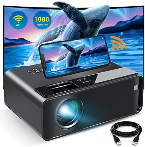 ELEPHAS Mini projecteur WiFi pour iPhone, projecteur de film HD amélioré 2023 avec écran de smartphone synchronisé, projecteur portable prenant en charge 1080P, compatible avec iOS/Android/TV Stick et HDMI/USB/VGA
Avis, Fiche Technique et Prix au Maroc