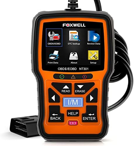 FOXWELL NT301 OBD2 Scanner données en direct mécanicien professionnel OBDII outil de lecteur de Code de Diagnostic pour vérifier le voyant du moteur
 Fiche Technique et Prix au Maroc