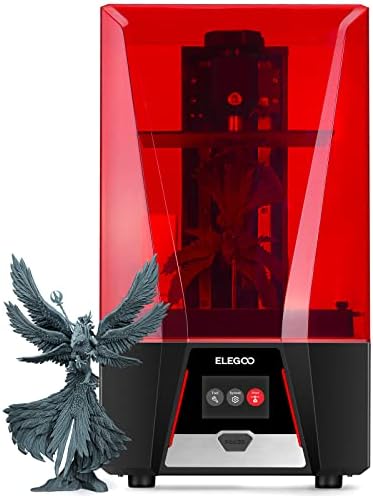 ELEGOO Saturn 2 MSLA Imprimante 3D, imprimante à photopolymérisation en résine UV avec écran LCD monochrome 8K de 10 pouces, 8,62"(L) 4,84"(D) 9,84"(H) plus grande taille d'impression
 Fiche Technique et Prix au Maroc