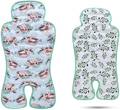 Coussin de Siège poussette pour bébé avec doublure glacée, coussin de refroidissement universel pour poussette bébé en été, doublure de siège de chaise haute pour nourrisson 1 paquet Fiche Technique et Prix au Maroc