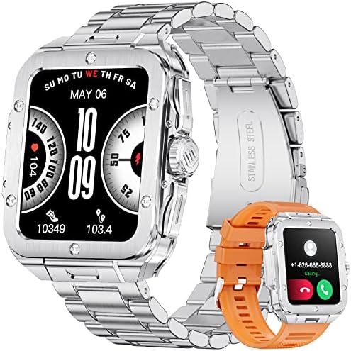 LIGE Montre Connectée,1,8'' Smartwatch pour Android iOS Appel Bluetoot Podometre Sport Cardiofrequencemetre,Fitness Tracker Notification Messages Etanche IP67 Chronometre pour Android iOS Fiche Technique et Prix au Maroc