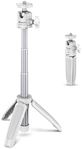 ULANZI Extension Pole Tripod, Mini Selfie Stick Tripod Stand Handle Grip for iPhone 13 Pro Max Samsung OnePlus Google Smartphone Canon G7X Mark III Sony RX100 VII A6400 Cameras Vlogging (Off-White) Fiche Technique et Prix au Maroc