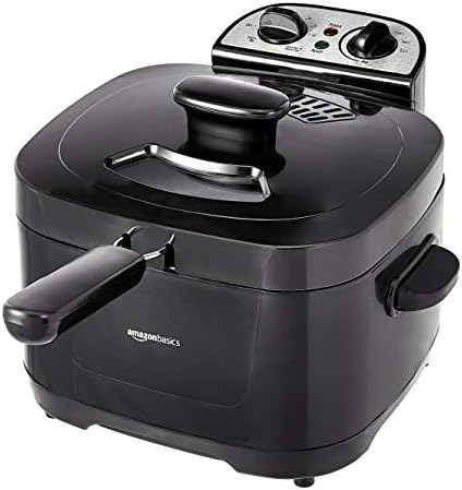 Amazon Basics 2 Liter Electric Deep Fryer, Black Avis, Fiche Technique et Prix au Maroc