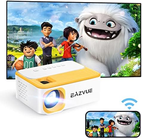 Mini projecteur WiFi, projecteur portable EAZVUE A1 pour iPhone, mise à niveau 2022, projecteur pris en charge 1080P pour films en plein air, projecteur vidéo LED Pico pour cinéma maison, projecteur de film pour iPhone
Avis, Fiche Technique et Prix au Maroc