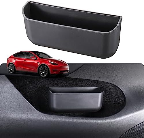 BASENOR Tesla Model 3 Model Y Model S Model X Porte-Lunettes de Soleil Organisateur de Console Centrale Silicone Volant Side Storage Box Etui à Lunettes Porte-Cartes clés Accessoires Fiche Technique et Prix au Maroc