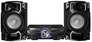 Panasonic Mini chaîne HiFi SC-AKX320E-K I 450W Caisson de basses 16cm Rythmique D.Bass Egaliseur automatique Bluetooth CD + Radio Double USB App Max Juke DJ jukebox noir - Version Française
 Avis, Fiche Technique et Prix au Maroc