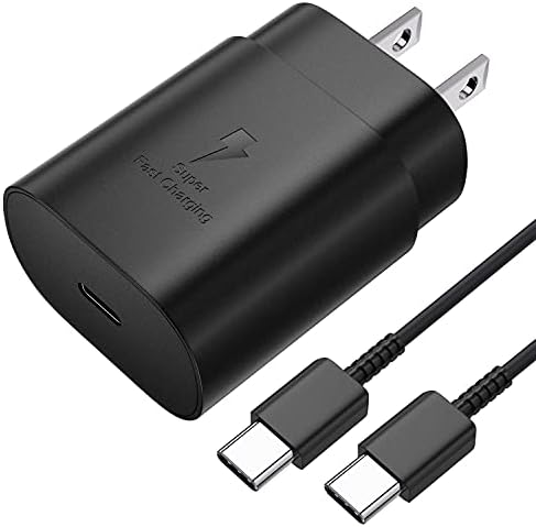 Chargeur USB C, chargeur mural rapide de type C 25 W avec PD 3.0, adaptateur secteur compact compatible avec Samsung Galaxy S23 Ultra/S23/S23+/S22/S22 Ultra/S22+, S21 Ultra, S20 Ultra/Note 20 Ultra
 Fiche Technique et Prix au Maroc