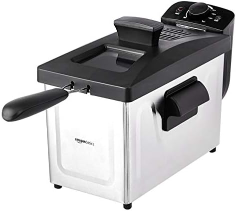 Amazon Basics 3 Liter Electric Deep Fryer, Stainless Steel Avis, Fiche Technique et Prix au Maroc