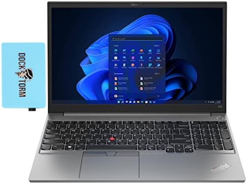 Lenovo ThinkPad E15 Gen 3 15.6" FHD + IPS Display Laptop (Ryzen 7 5825U 8-Core, 16GB RAM, 512GB PCIe SSD, AMD Radeon, 15.6" Full HD (1920x1080), WiFi 6, BT 5.2, Webcam, USB 3.2, Win 10P) with Hub Fiche Technique et Prix au Maroc