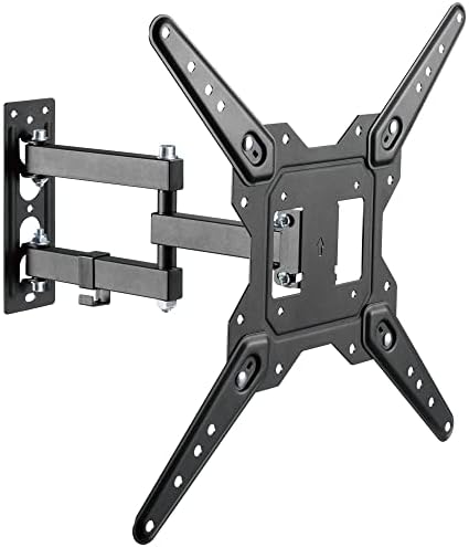 Starburst Technologies Support mural pivotant et inclinable pour téléviseurs à écran plat de 23 à 55" – Mouvement complet pour de meilleurs angles de vision – Compatible VESA jusqu'à 400 x 400, prend en charge un poids TV jusqu'à 66 kg
Avis, Fiche Technique et Prix au Maroc