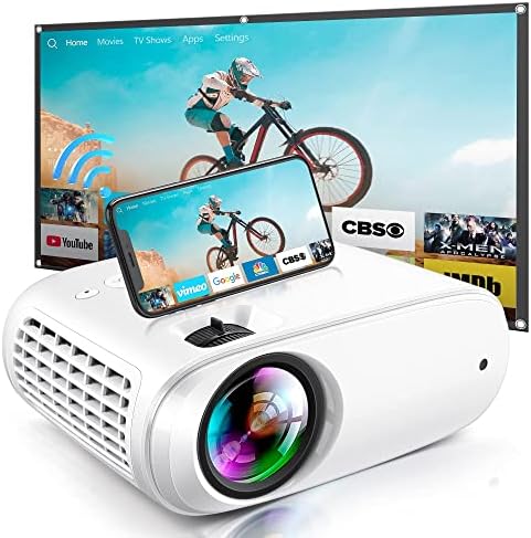Projecteur avec WiFi, mise à niveau 2023 9000L [100" Projector Screen Included] Projecteur pour films en plein air, mini projecteur pris en charge 1080P compatible avec TV Stick, iOS, Android, PS5
Avis, Fiche Technique et Prix au Maroc