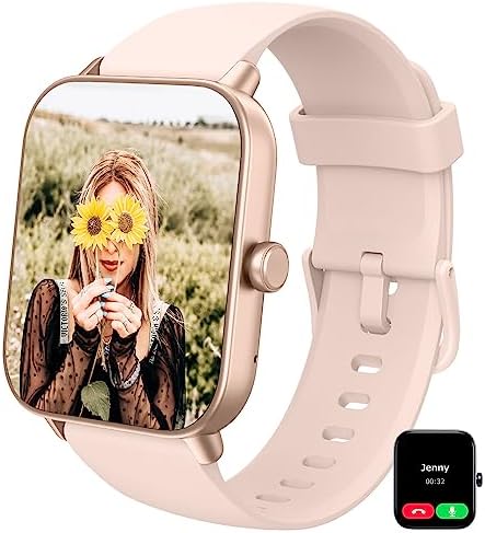 Loddery Montre Connectée Femme Homme avec Alexa Appel Bluetooth, 1.85" HD Smartwatch avec Podometre Cardiofrequencemetre Sommeil, 100 Modes Sportifs, Etanche IP68 Smart Watch pour Android iOS Fiche Technique et Prix au Maroc