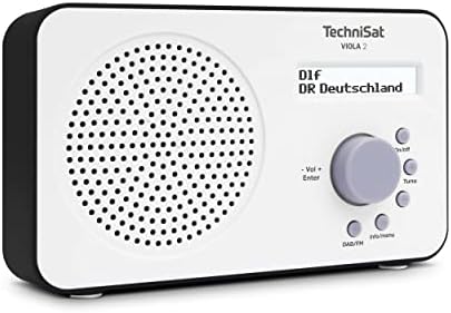 TechniSat VIOLA 2 - Radio DAB portable (DAB+, FM, Haut-parleurs, Prise casque, Ecran sur 2 lignes, Touche de commande, petit, 1 Watt RMS) blanc/noir
 Avis, Fiche Technique et Prix au Maroc