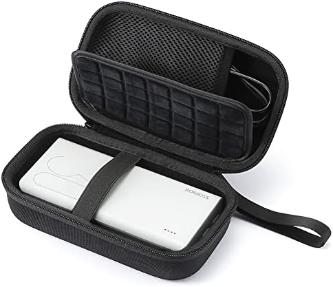 RAIACE Étui de rangement rigide compatible avec ROMOSS 30000mAh / ROMOSS 40000mAh / 26800mAh 18W Chargeur rapide Sense 8+ / Sense 8P+ / SW30PS+ Chargeur portable.  (Coque uniquement, appareil non inclus) - Noir
 Fiche Technique et Prix au Maroc