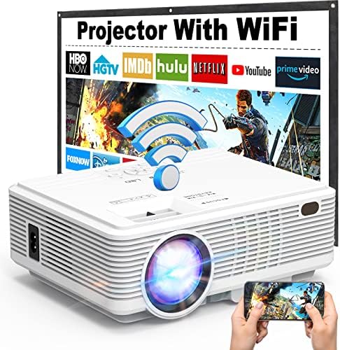 Mini vidéoprojecteur, projecteur extérieur 8500 Lux, mini projecteur de film 1080P avec haut-parleur pour utilisation extérieure/intérieure compatible avec clé TV, jeux vidéo, HDMI, USB, AUX, AV
Avis, Fiche Technique et Prix au Maroc