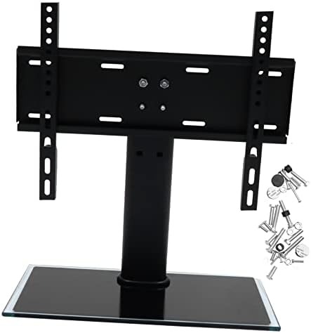 GRIRIW Support TV Supports d'étagère Support TV pivotant Étagère TV pour téléviseur mural Base TV amovible Support mural TV avec étagère Support TV Support TV Support en acier Fer pour faire pivoter la télévision Noir
Avis, Fiche Technique et Prix au Maroc