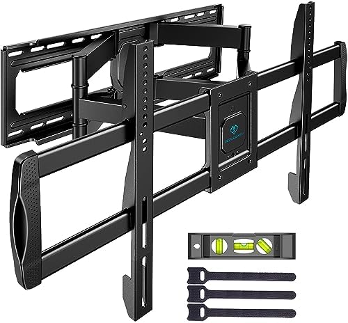 PERLESMITH Full Motion TV Wall Mount for 50”-90” TVs, TV Mount Bracket Dual Articulating Arms Swivel Extension tilt up to 165lbs, Max VESA 800x400mm, Fits 16”18” to 24" Studs, PSXFK1Avis, Fiche Technique et Prix au Maroc