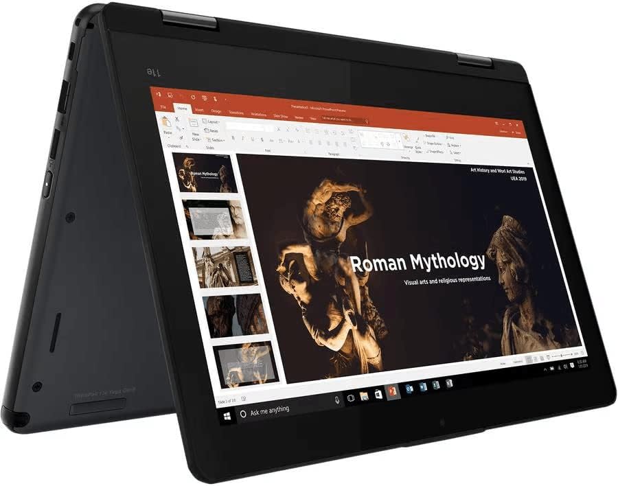 Lenovo ThinkPad Yoga 11E 11.6" HD 2-in-1 Touchscreen Laptop, Intel Celeron N4120, 4GB RAM 128GB SSD, Intel UHD Graphics 600, Webcam, HDMI, WiFi, Bluetooth, Windows 10 Pro, Black Fiche Technique et Prix au Maroc