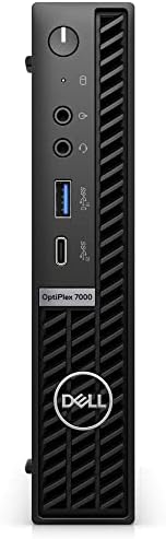 Ordinateur de bureau micro tour Dell OptiPlex 7000 7000 (2022) |  SSD Core i5-256 Go - 8 Go de RAM |  6 cœurs à 4,4 GHz – Processeur Win 11 Pro de 12e génération (renouvelé)
 Fiche Technique et Prix au Maroc