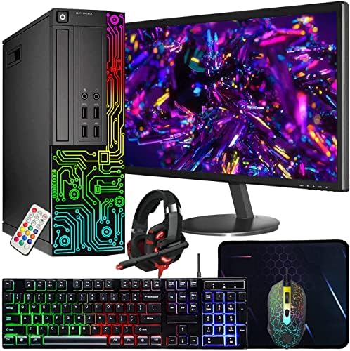 Petit ordinateur de bureau Dell Optiplex (SFF) |  Quadcœur Intel i5 (3,2 GHz) |  16 Go de RAM DDR3 |  Disque SSD de 512 Go |  Moniteur 24 pouces |  Clavier et souris de jeu RVB, casque |  Windows 10 Professionnel (renouvelé)
 Fiche Technique et Prix au Maroc