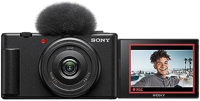 Sony ZV-1F Vlog Camera for Content Creators and Vloggers Black Fiche Technique et Prix au Maroc