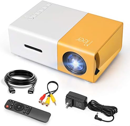 Meer Mini projecteur, projecteur de film portable, projecteur de maison intelligente, projecteur soigné pour iOS, Android, Windows, PS5, ordinateur portable, clé TV, compatible avec HDMI, USB, audio, carte TF, AV et télécommande
Avis, Fiche Technique et Prix au Maroc