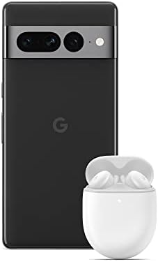 Google Pixel 7 Pro– Smartphone Android 5G débloqué avec téléobjectif, objectif grand angle et 24 heures d'autonomie – Noir Volcanique + Google Pixel Buds A-Series– Écouteurs sans fil, Résolument Blanc Fiche Technique et Prix au Maroc