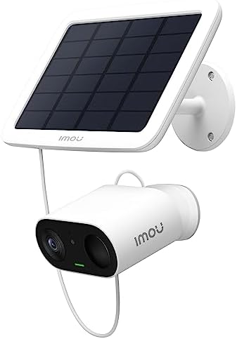 Imou 2K Caméra Surveillance WiFi Exterieure sans Fil Solaire,Camera Exterieur Solaire avec Vision Nocturne, Détection Humaine AI, Étanche IP65, Audio Bidirectionnel,Vlog Mode,4GB eMMc(Cell Go) Fiche Technique et Prix au Maroc