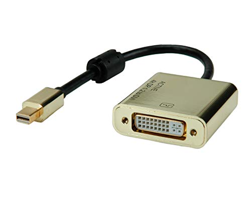 Adaptateur Rotronic ROLINE Gold Mini Displayport DVI avec câble |  Mini-DP St - DVI Bu |  0,10 m
Avis, Fiche Technique et Prix au Maroc